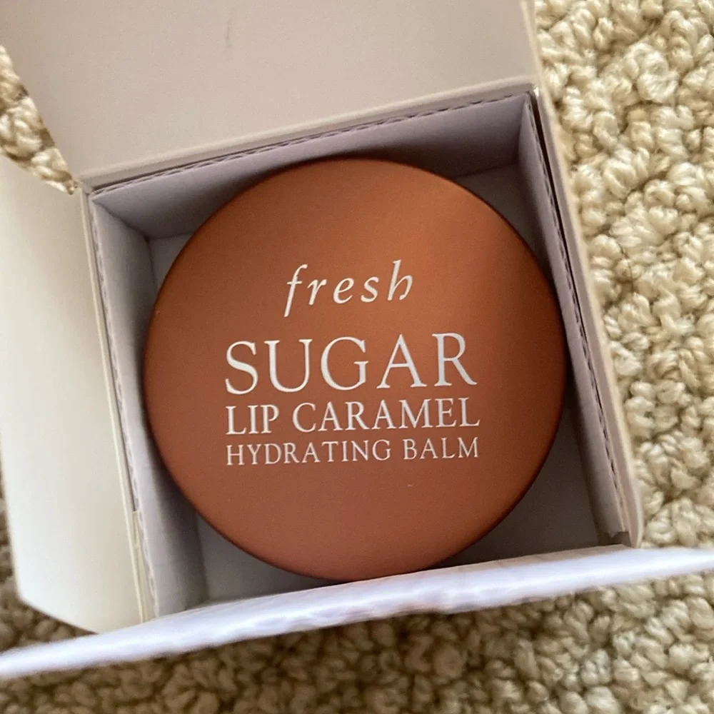 Fresh Cosmetics Sugar Lip Caramel Hydrating Balm Full Size 0.21 oz Lip Treatment